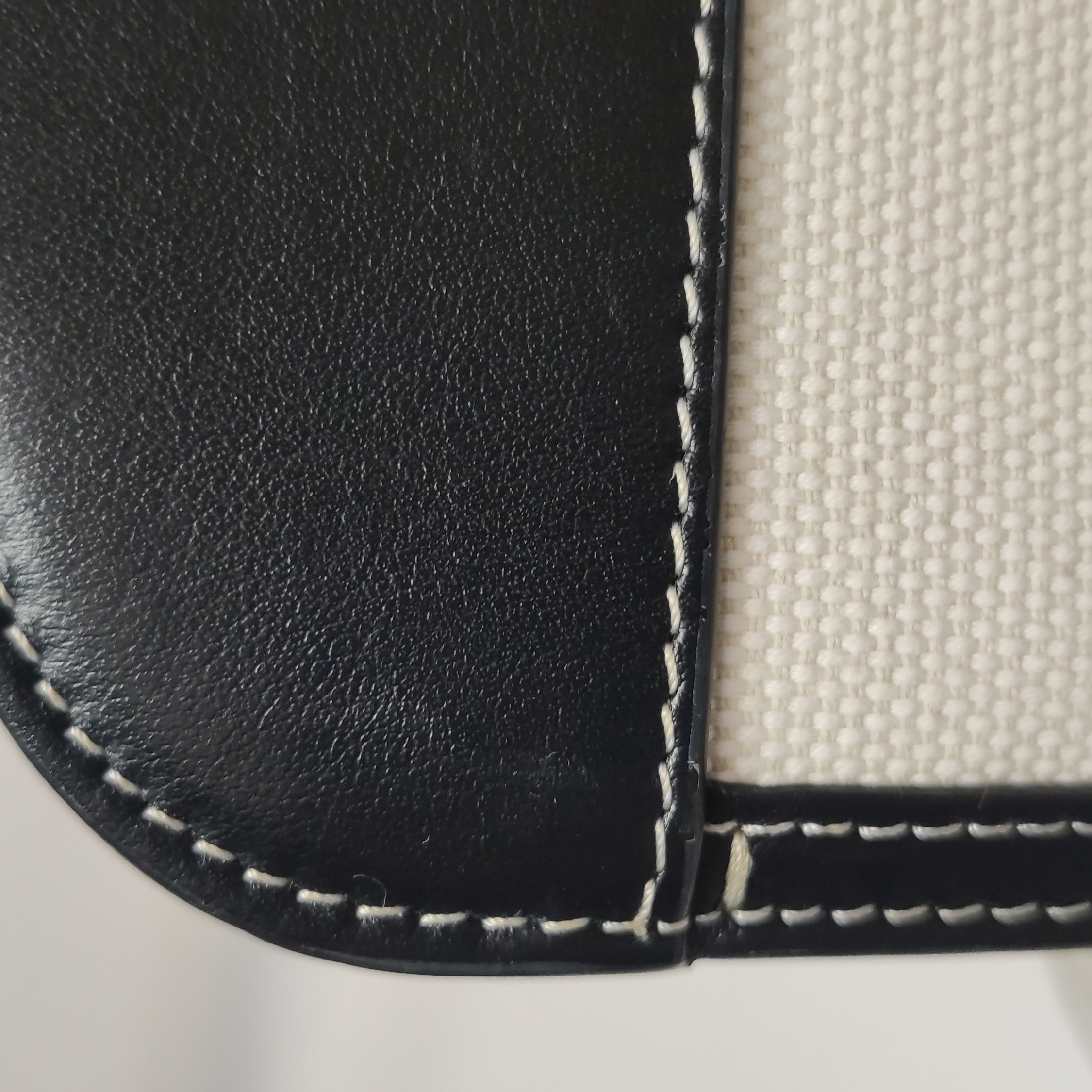 Burberry Logo Pocket Tote Canvas with Leather Mini — photo 10 of 14