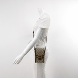 Gucci Horsebit 1955 Crossbody Bag GG Coated Canvas with Leather Mini — thumbnail 2
