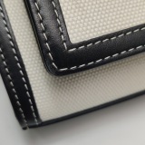 Burberry Logo Pocket Tote Canvas with Leather Mini — thumbnail 11