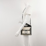 Burberry Logo Pocket Tote Canvas with Leather Mini — thumbnail 2