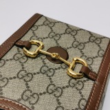 Gucci Horsebit 1955 Crossbody Bag GG Coated Canvas with Leather Mini — thumbnail 10