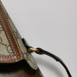 Gucci Horsebit 1955 Crossbody Bag GG Coated Canvas with Leather Mini — thumbnail 13