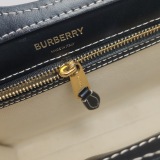 Burberry Logo Pocket Tote Canvas with Leather Mini — thumbnail 9