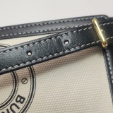 Burberry Logo Pocket Tote Canvas with Leather Mini — thumbnail 11
