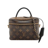 Louis Vuitton(LV) Vanity Handbag Reverse Monogram Canvas PM — thumbnail 1