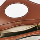 Burberry Logo Pocket Tote Canvas with Leather Mini — thumbnail 8