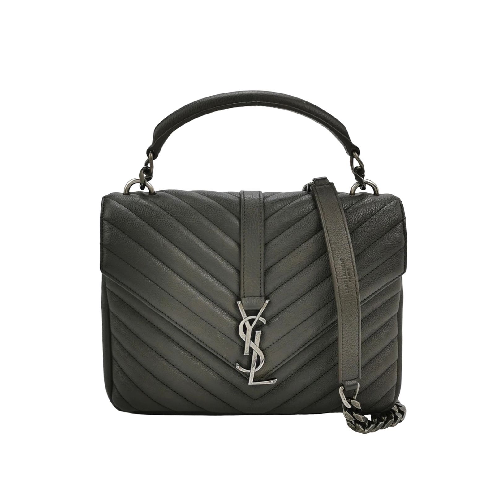Saint Laurent()YSL Classic Monogram College Bag Matelasse Chevron Leather Medium — photo 1 of 16
