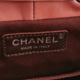 Chanel Matelasse Waxed Leather Backpack Pink Silver Hardware sheepskin — thumbnail 8