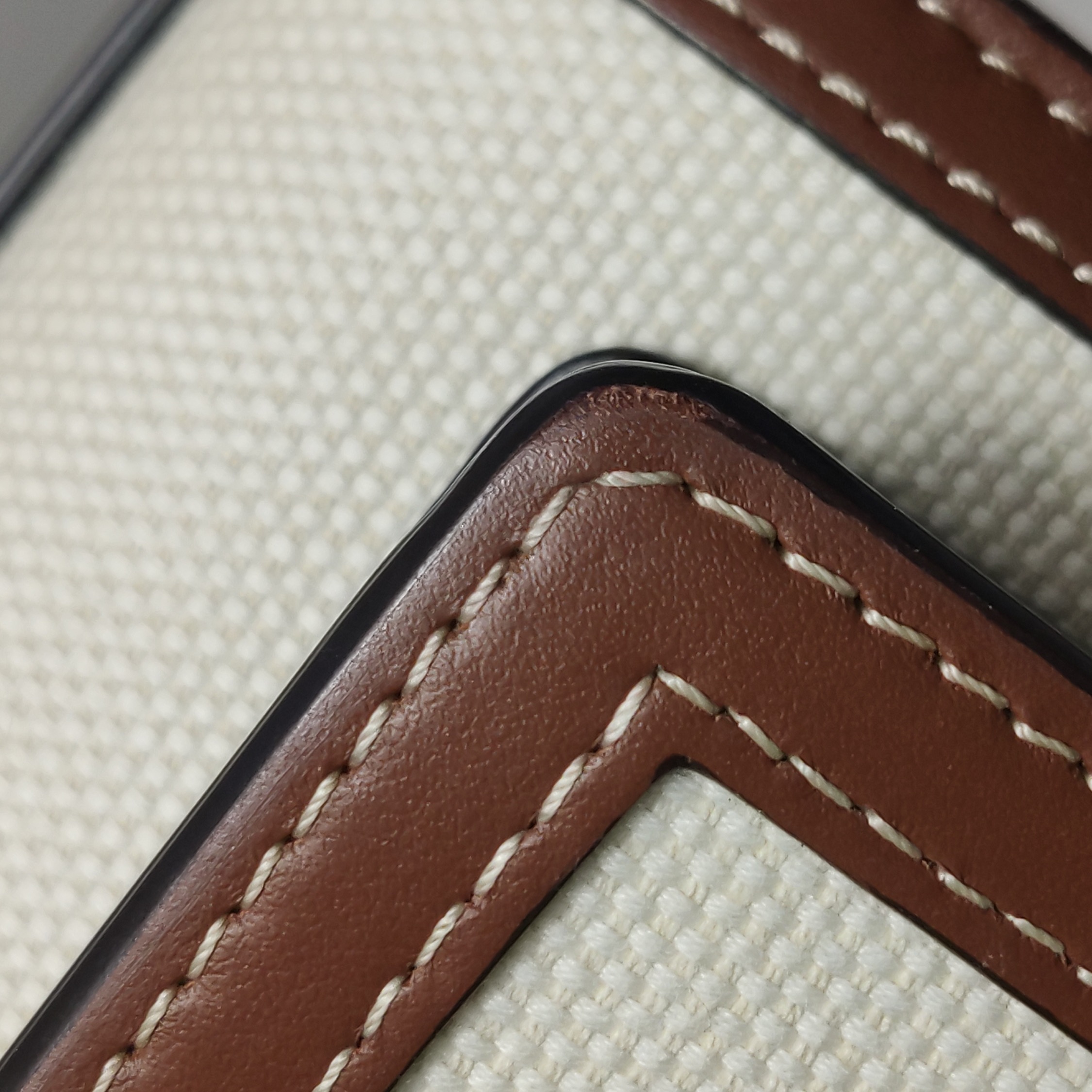 Burberry Logo Pocket Tote Canvas with Leather Mini — photo 13 of 20
