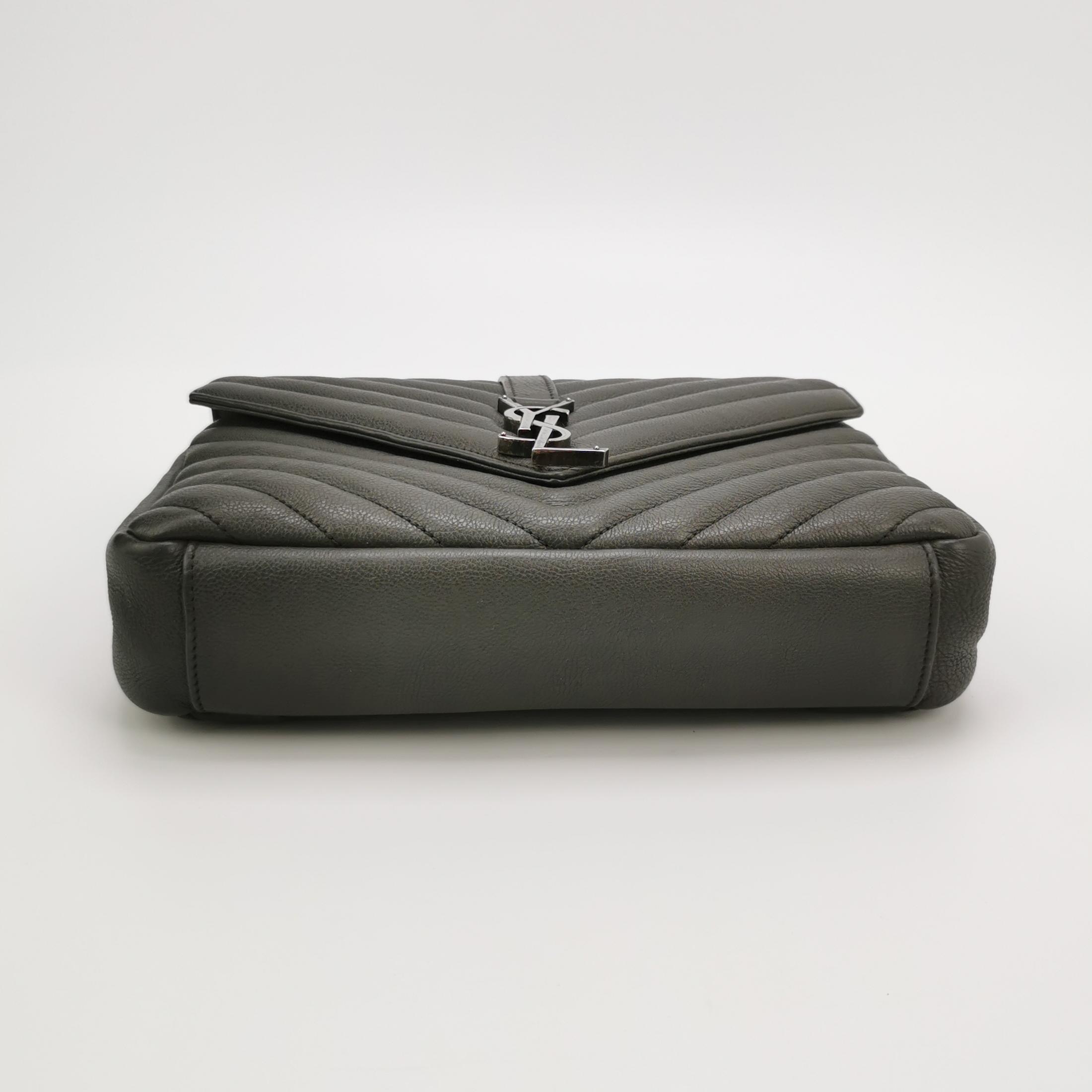 Saint Laurent()YSL Classic Monogram College Bag Matelasse Chevron Leather Medium — photo 6 of 16