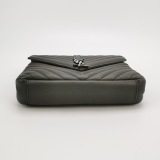 Saint Laurent()YSL Classic Monogram College Bag Matelasse Chevron Leather Medium — thumbnail 6