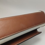 Burberry Logo Pocket Tote Canvas with Leather Mini — thumbnail 11