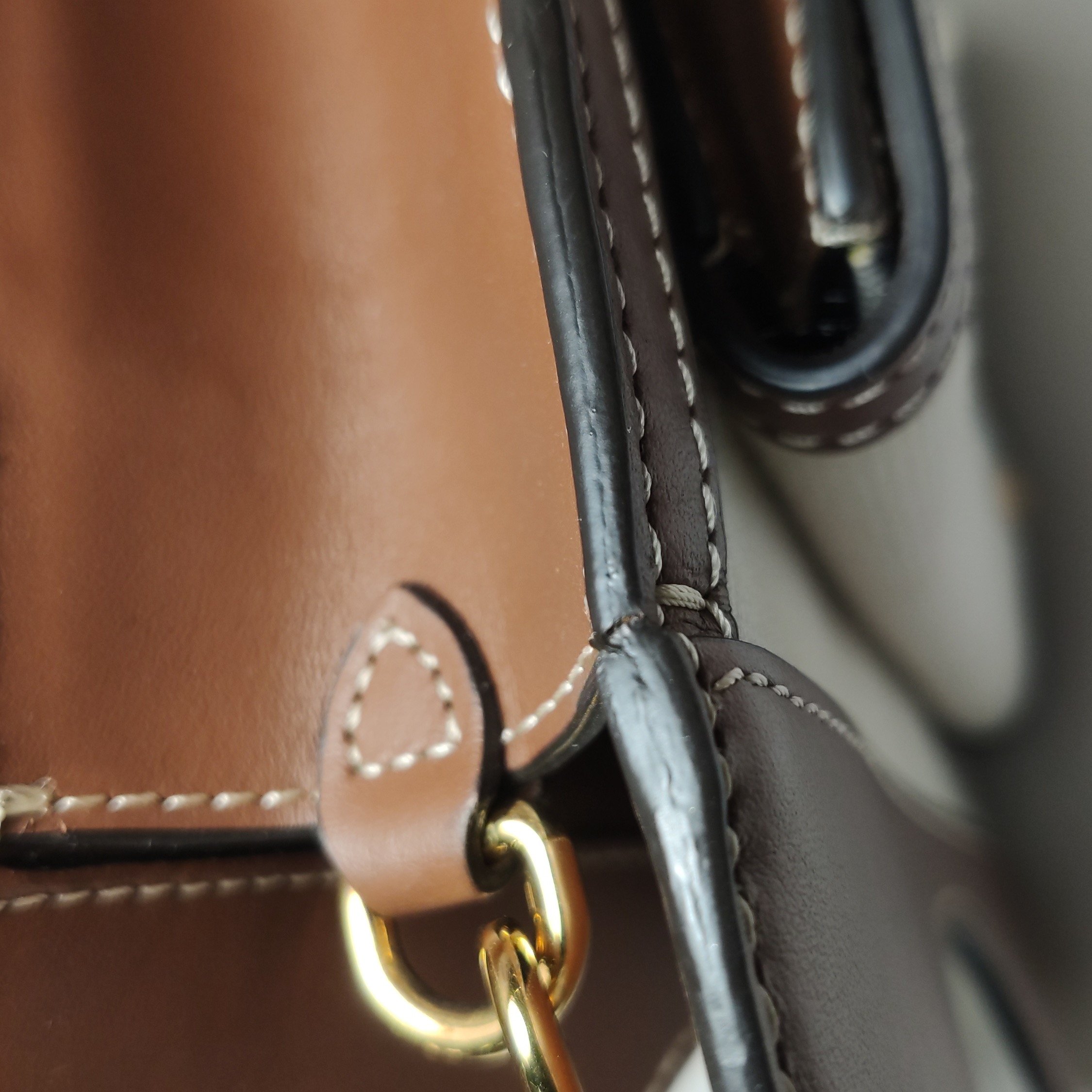 Burberry Logo Pocket Tote Canvas with Leather Mini — photo 20 of 20