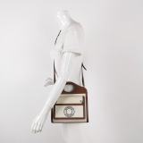 Burberry Logo Pocket Tote Canvas with Leather Mini — thumbnail 2