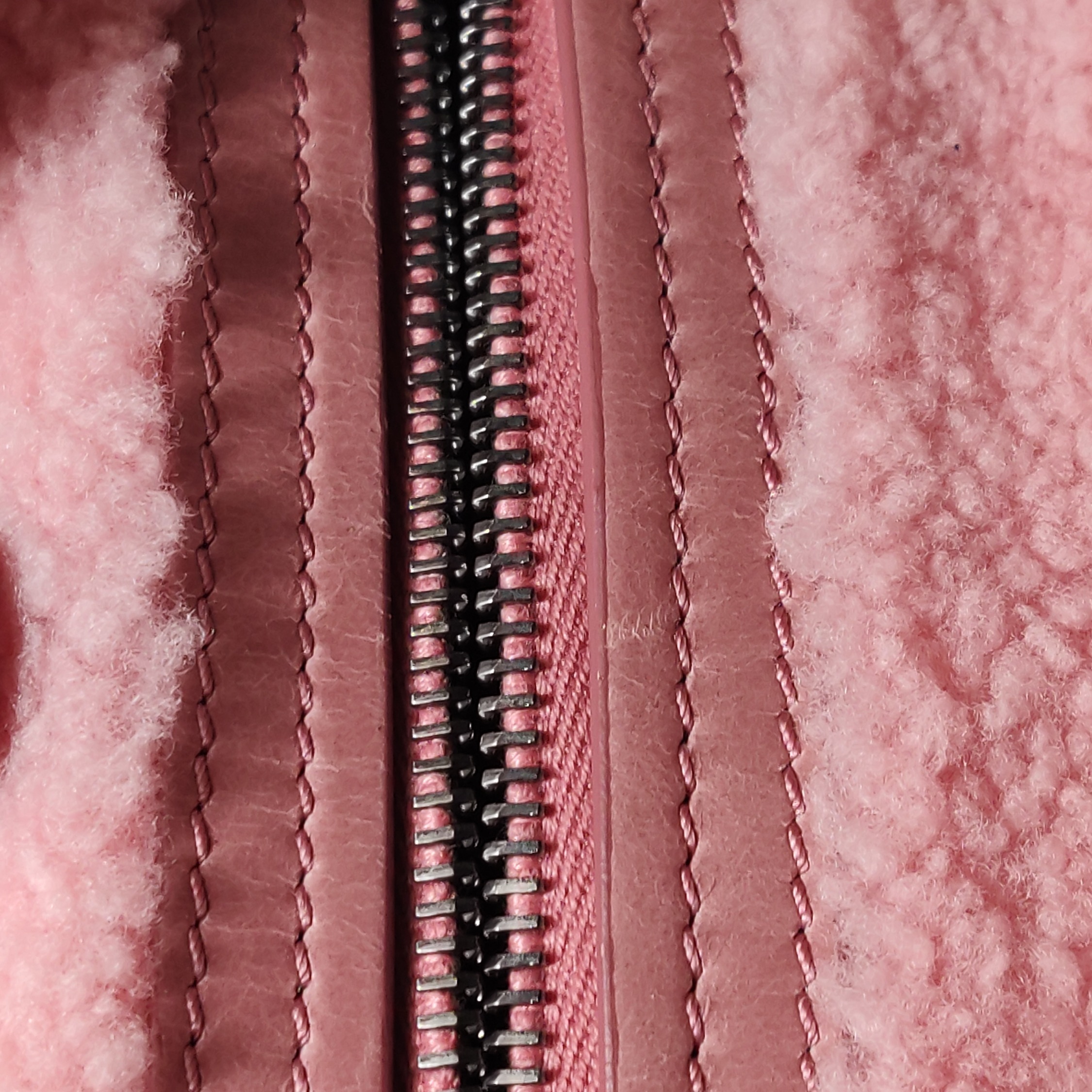Chanel Matelasse Waxed Leather Backpack Pink Silver Hardware sheepskin — photo 12 of 26