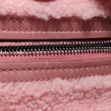 Chanel Matelasse Waxed Leather Backpack Pink Silver Hardware sheepskin — thumbnail 12