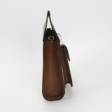 Burberry Logo Pocket Tote Canvas with Leather Mini — thumbnail 5