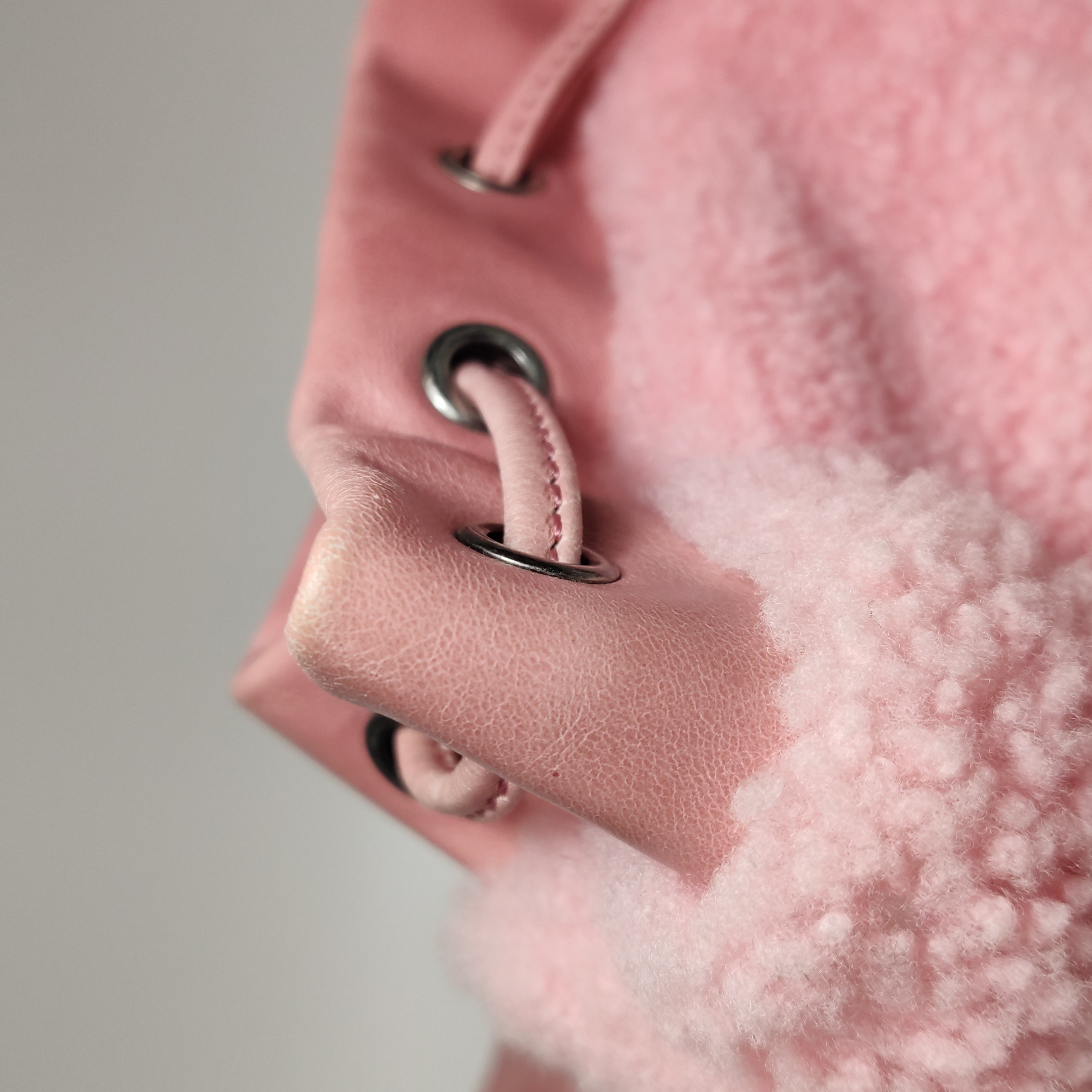Chanel Matelasse Waxed Leather Backpack Pink Silver Hardware sheepskin — photo 21 of 26