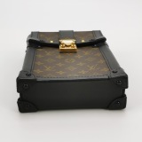 Louis Vuitton(LV) Vertical Trunk Pochette Monogram Canvas — thumbnail 6