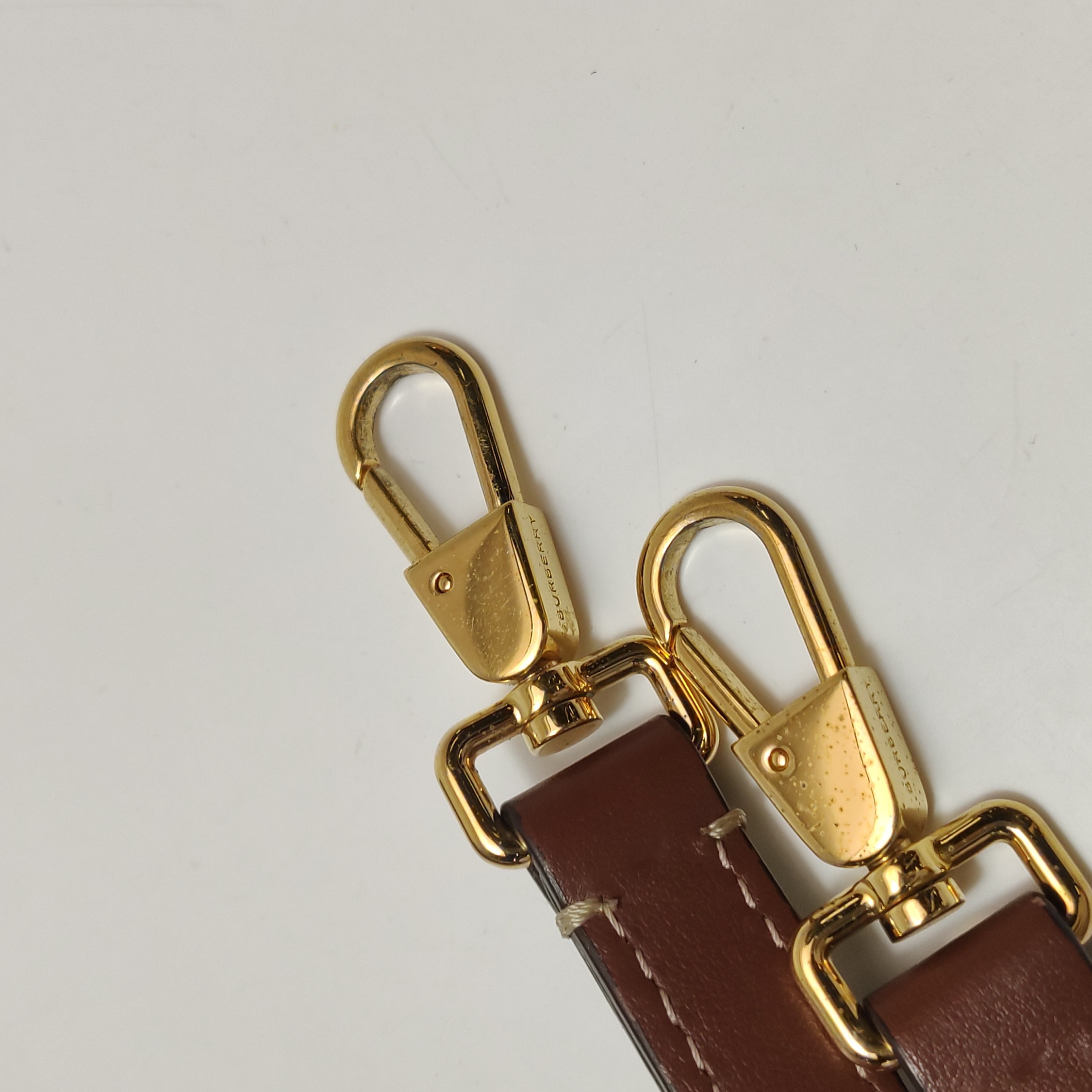 Burberry Logo Pocket Tote Canvas with Leather Mini — photo 15 of 16