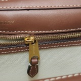 Burberry Logo Pocket Tote Canvas with Leather Mini — thumbnail 9