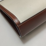 Burberry Logo Pocket Tote Canvas with Leather Mini — thumbnail 14