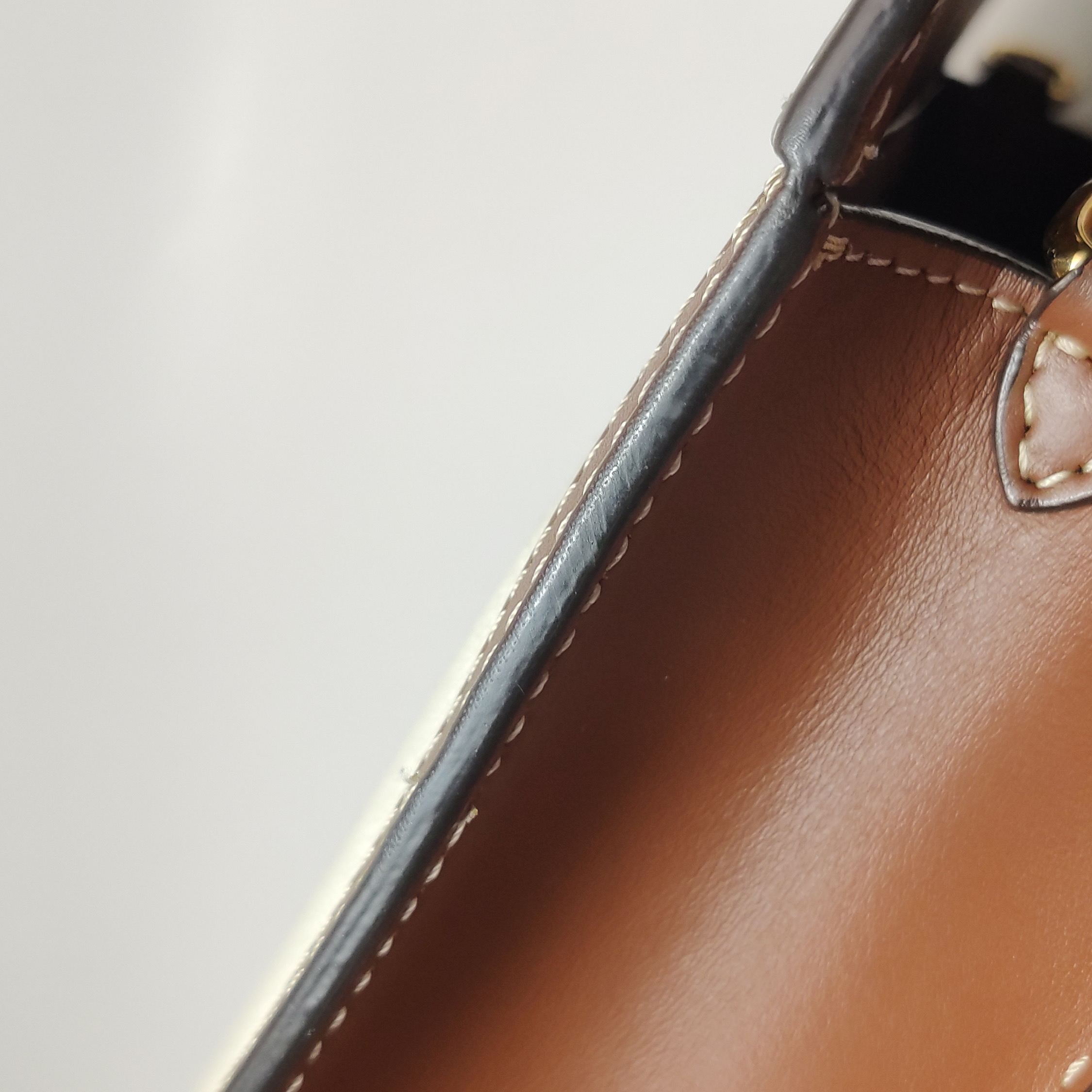 Burberry Logo Pocket Tote Canvas with Leather Mini — photo 10 of 16