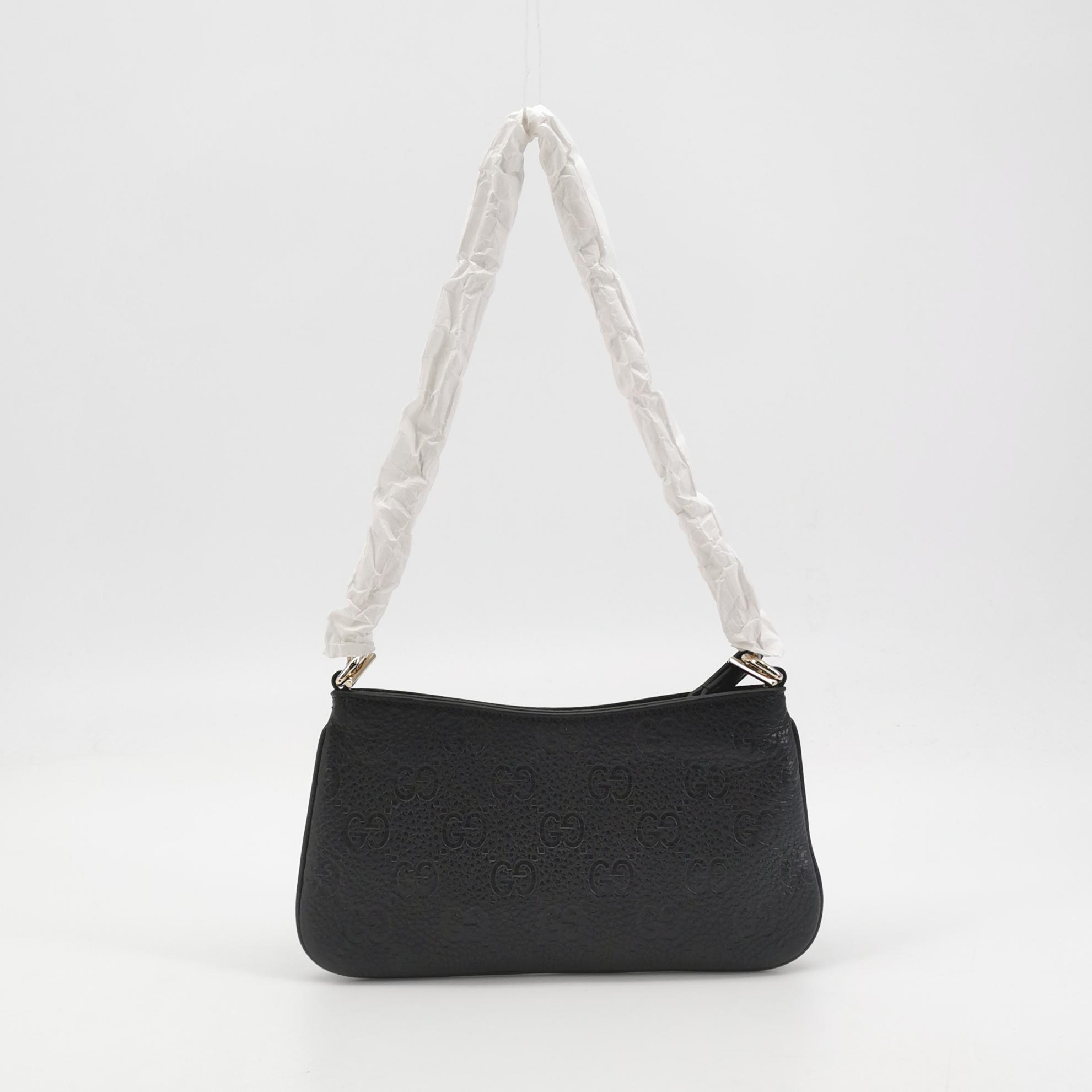 Gucci GG Monogram Series Adjustable Shoulder Strap Handbag Micro — photo 5 of 14