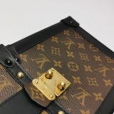 Louis Vuitton(LV) Vertical Trunk Pochette Monogram Canvas — thumbnail 11