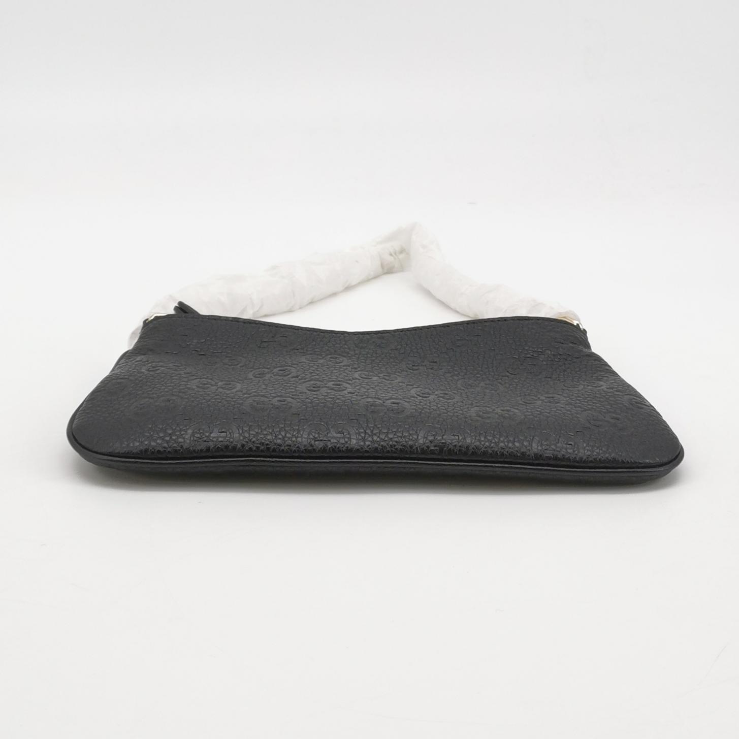 Gucci GG Monogram Series Adjustable Shoulder Strap Handbag Micro — photo 6 of 14