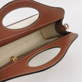 Burberry Logo Pocket Tote Canvas with Leather Mini — thumbnail 7