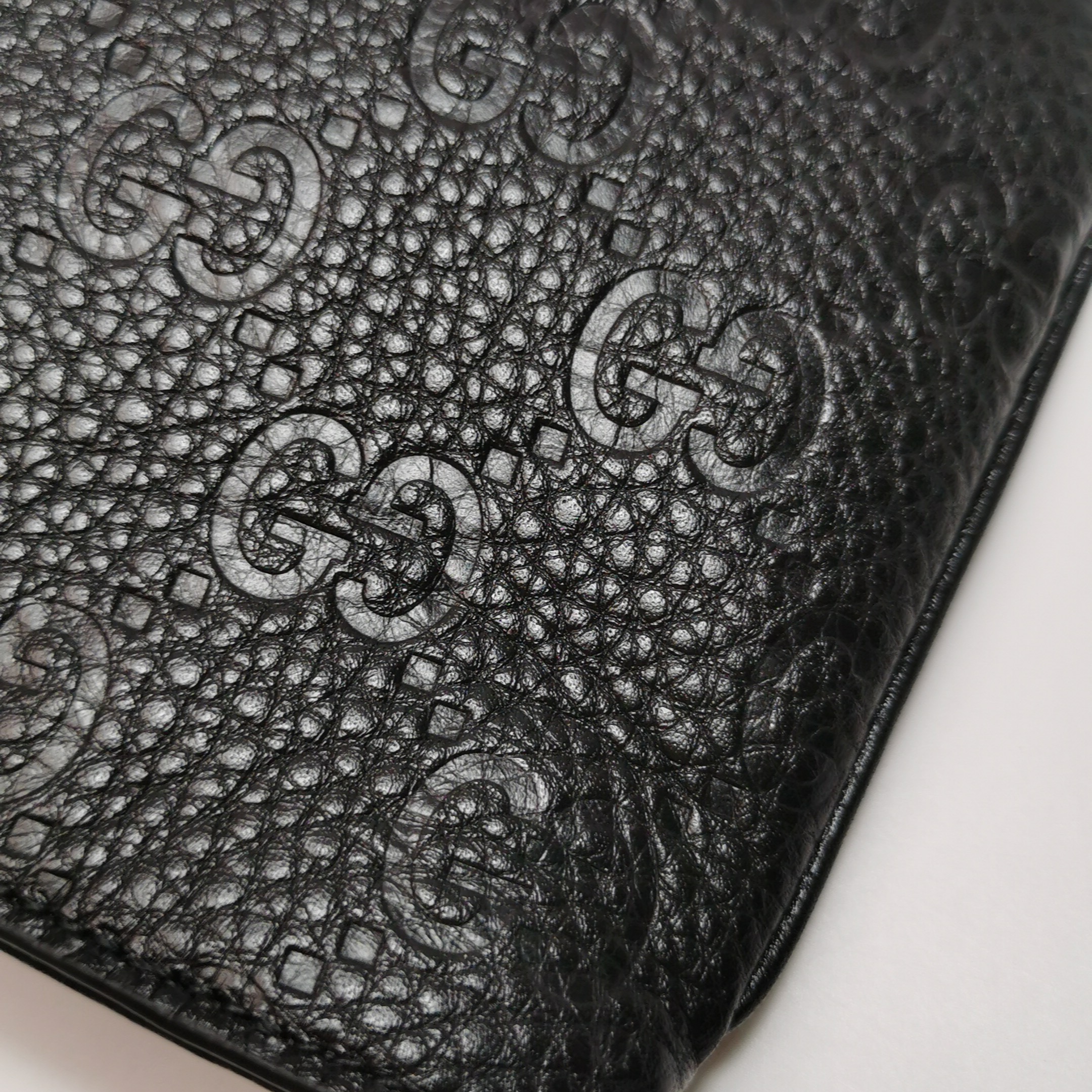 Gucci GG Monogram Series Adjustable Shoulder Strap Handbag Micro — photo 12 of 14
