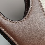 Burberry Logo Pocket Tote Canvas with Leather Mini — thumbnail 11