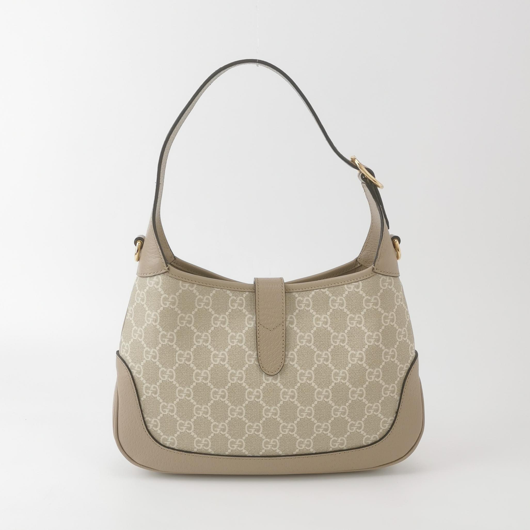 Gucci Web Strap Jackie 1961 Hobo GG Coated Canvas with Leather Small — photo 5 of 13