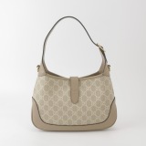 Gucci Web Strap Jackie 1961 Hobo GG Coated Canvas with Leather Small — thumbnail 5