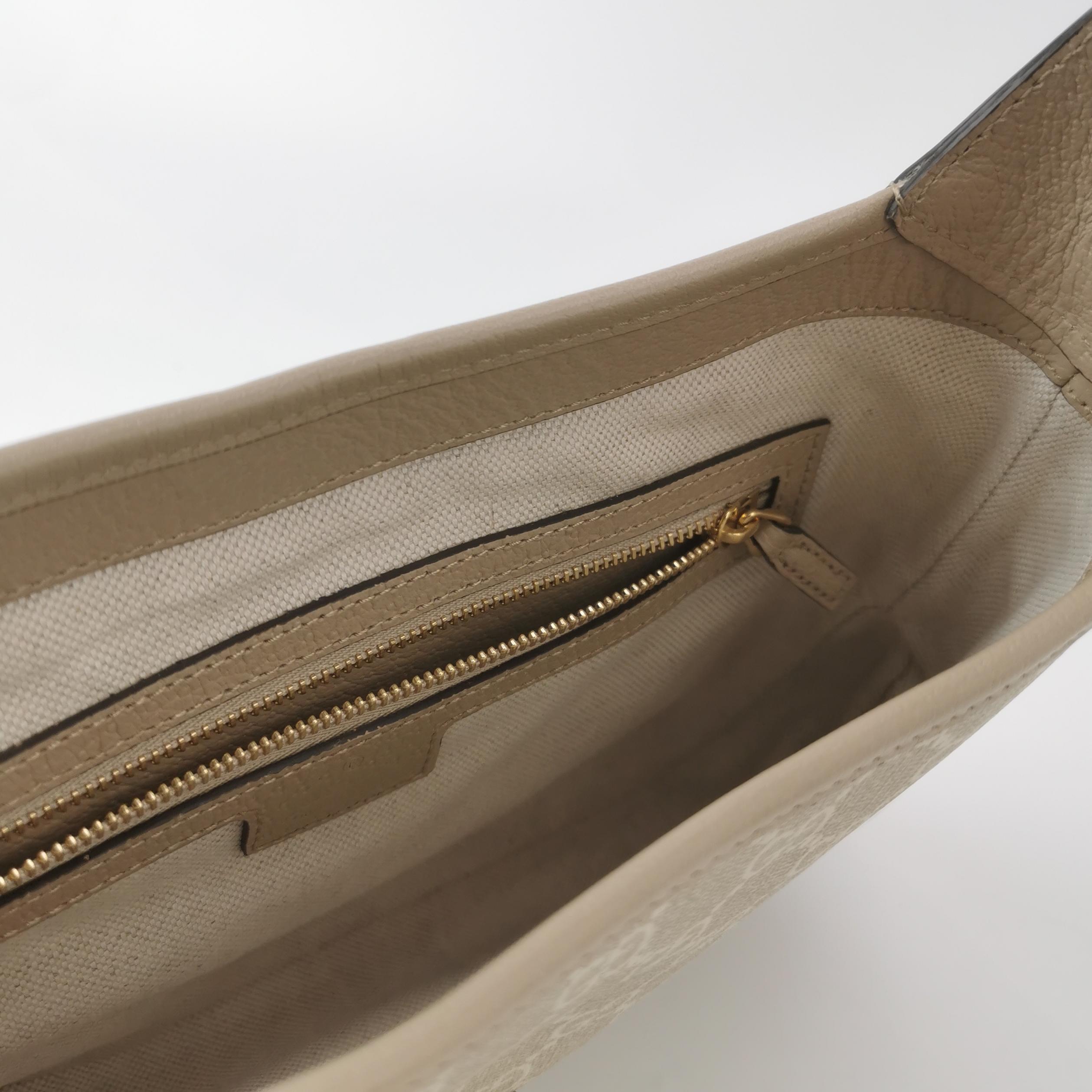 Gucci Web Strap Jackie 1961 Hobo GG Coated Canvas with Leather Small — photo 8 of 13