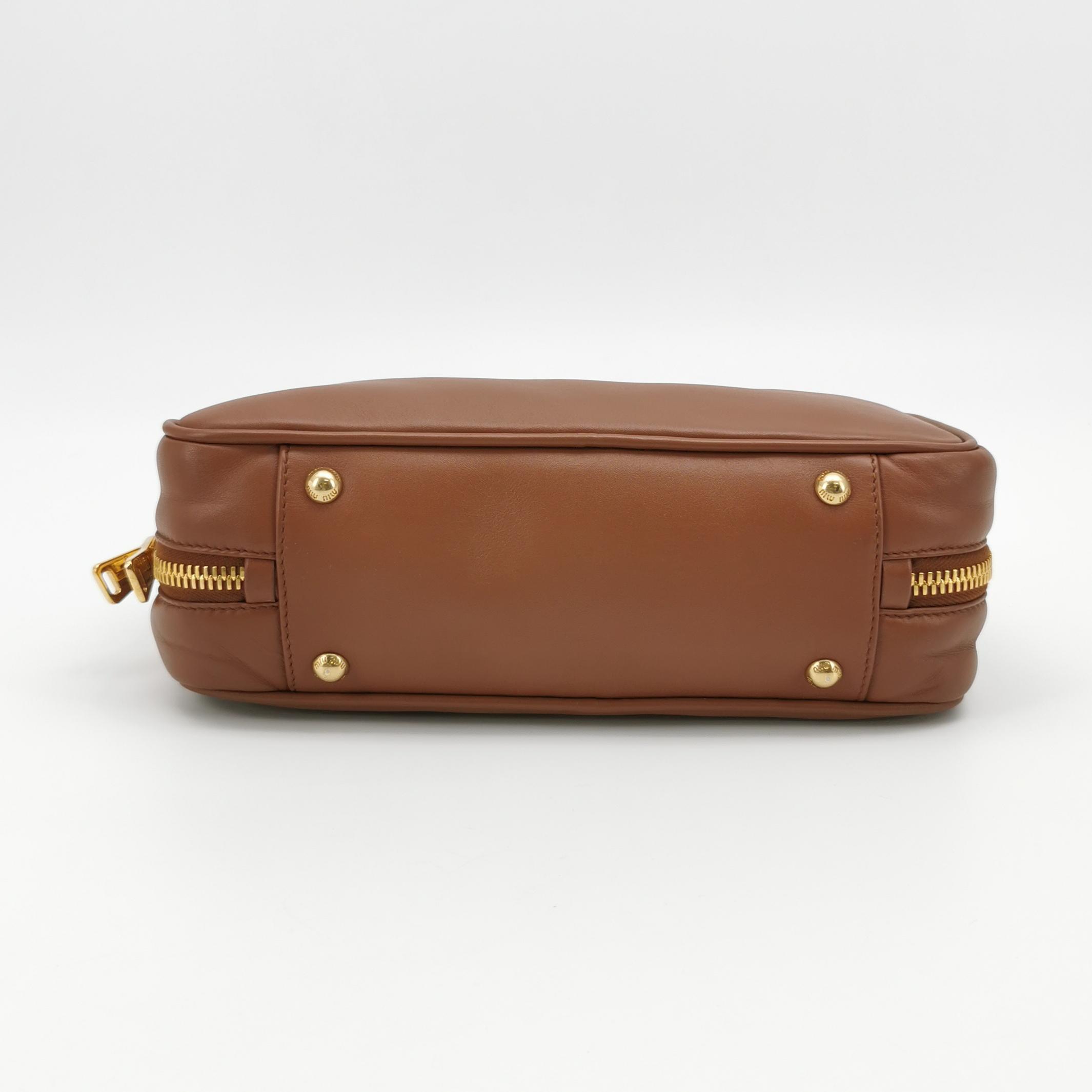 Miu Miu Arcadie Top Handle Bag Leather Large — photo 6 of 25