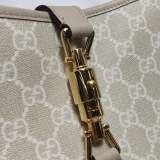 Gucci Web Strap Jackie 1961 Hobo GG Coated Canvas with Leather Small — thumbnail 12