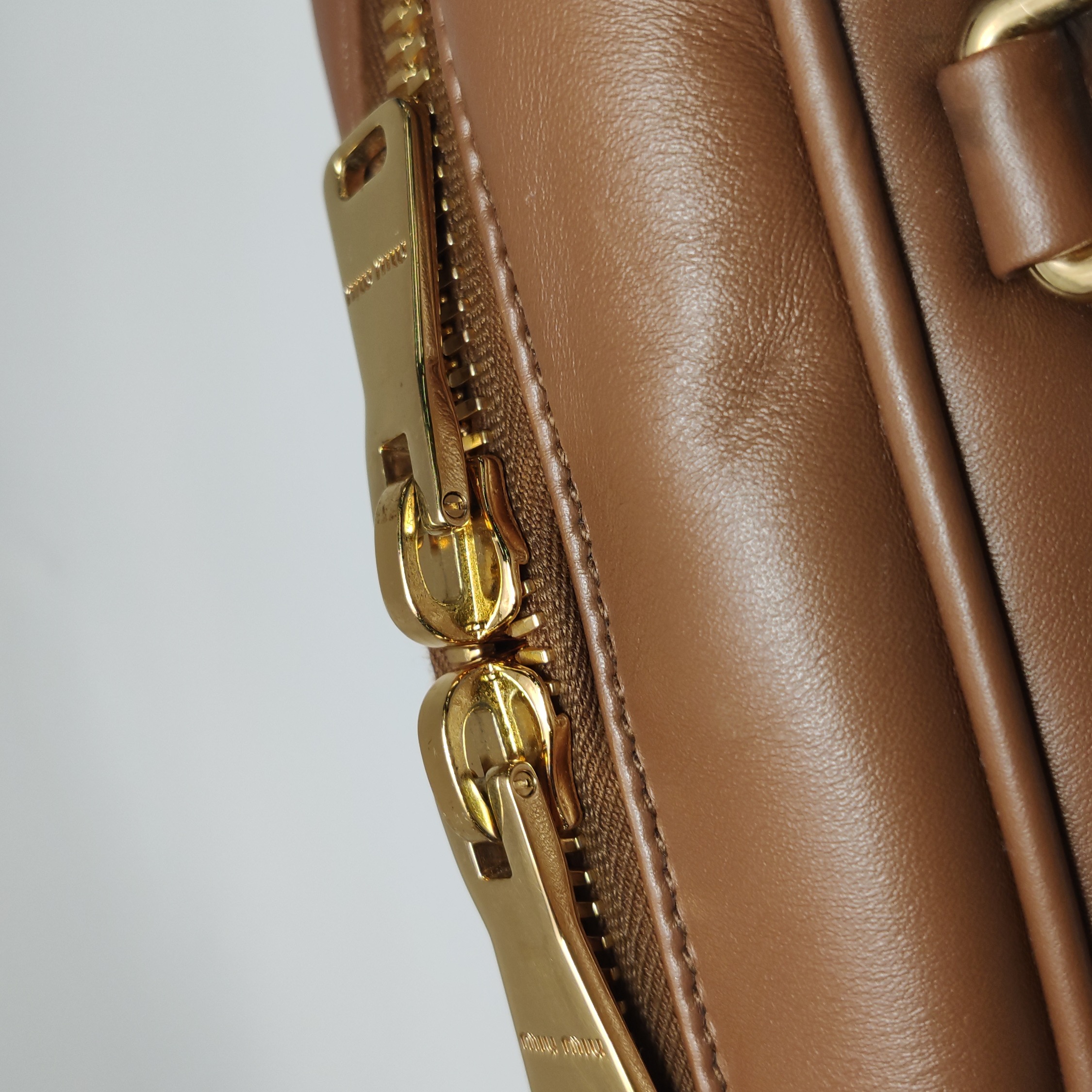 Miu Miu Arcadie Top Handle Bag Leather Large — photo 16 of 25