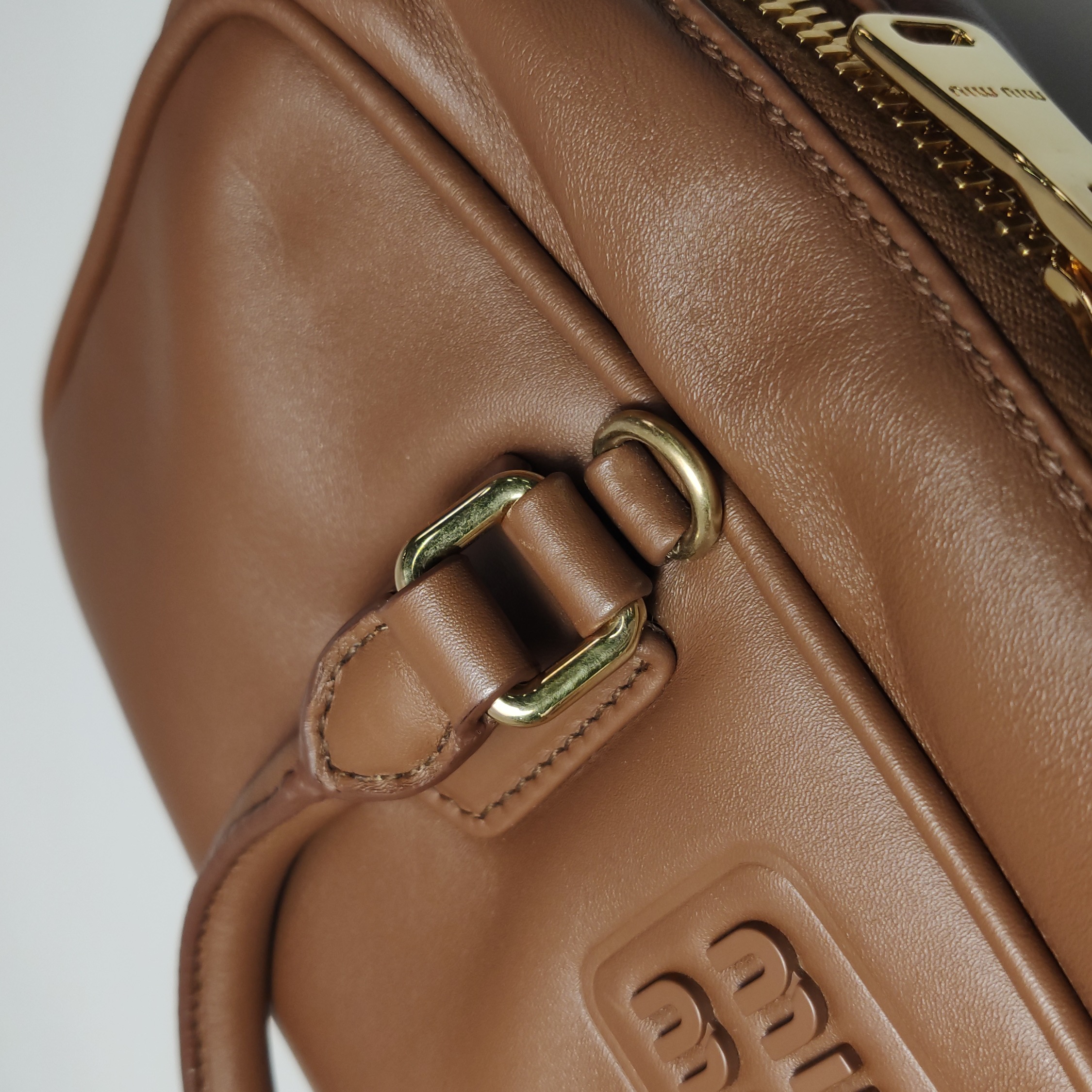 Miu Miu Arcadie Top Handle Bag Leather Large — photo 10 of 25