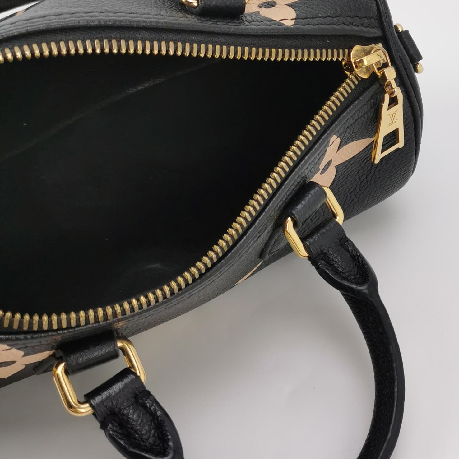 Louis Vuitton Papillon Handbag Bicolor Monogram Empreinte Giant BB