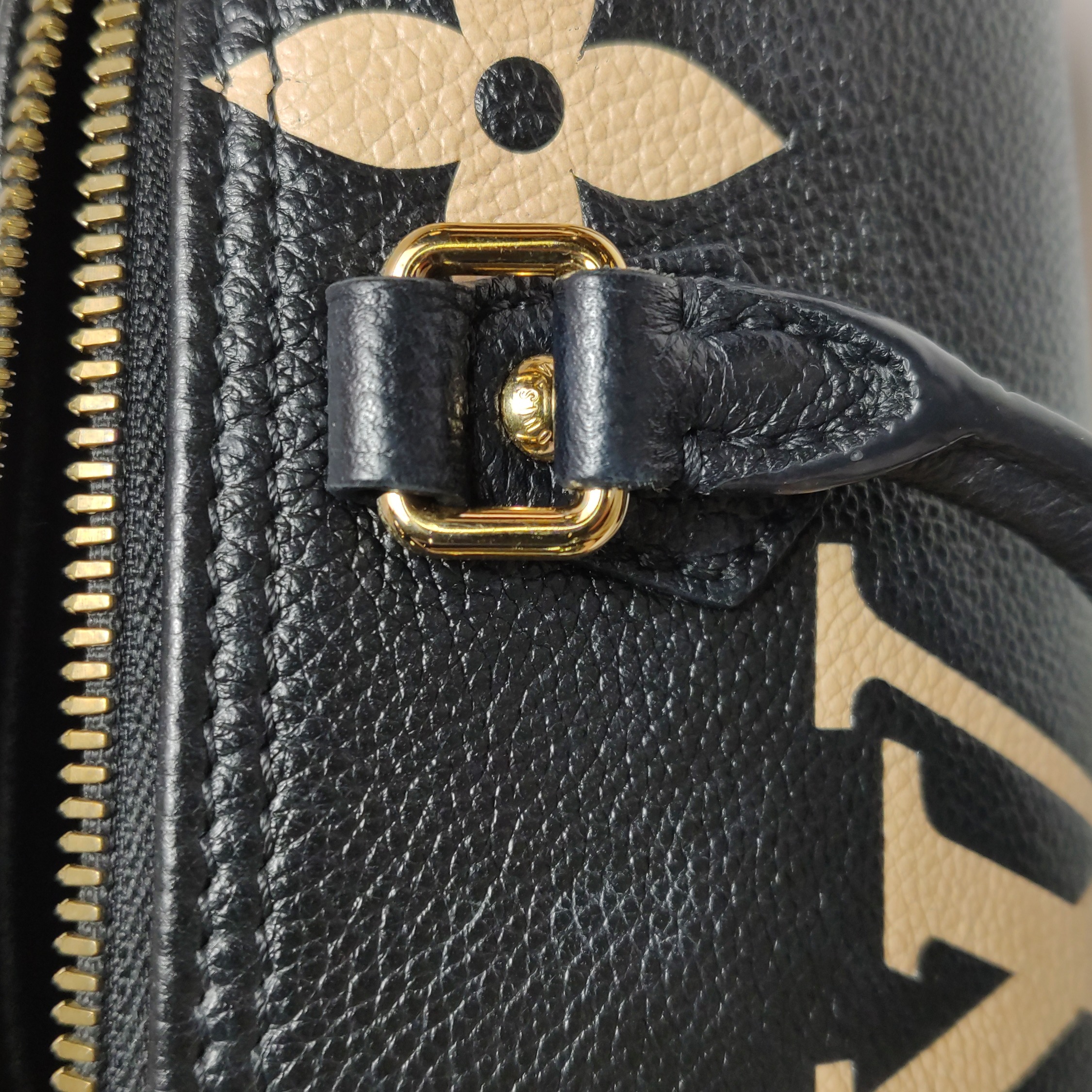 Louis Vuitton Papillon Handbag Bicolor Monogram Empreinte Giant BB