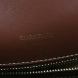 Burberry Title Two Handle Tote Leather with Vintage Check Canvas Small — thumbnail 8