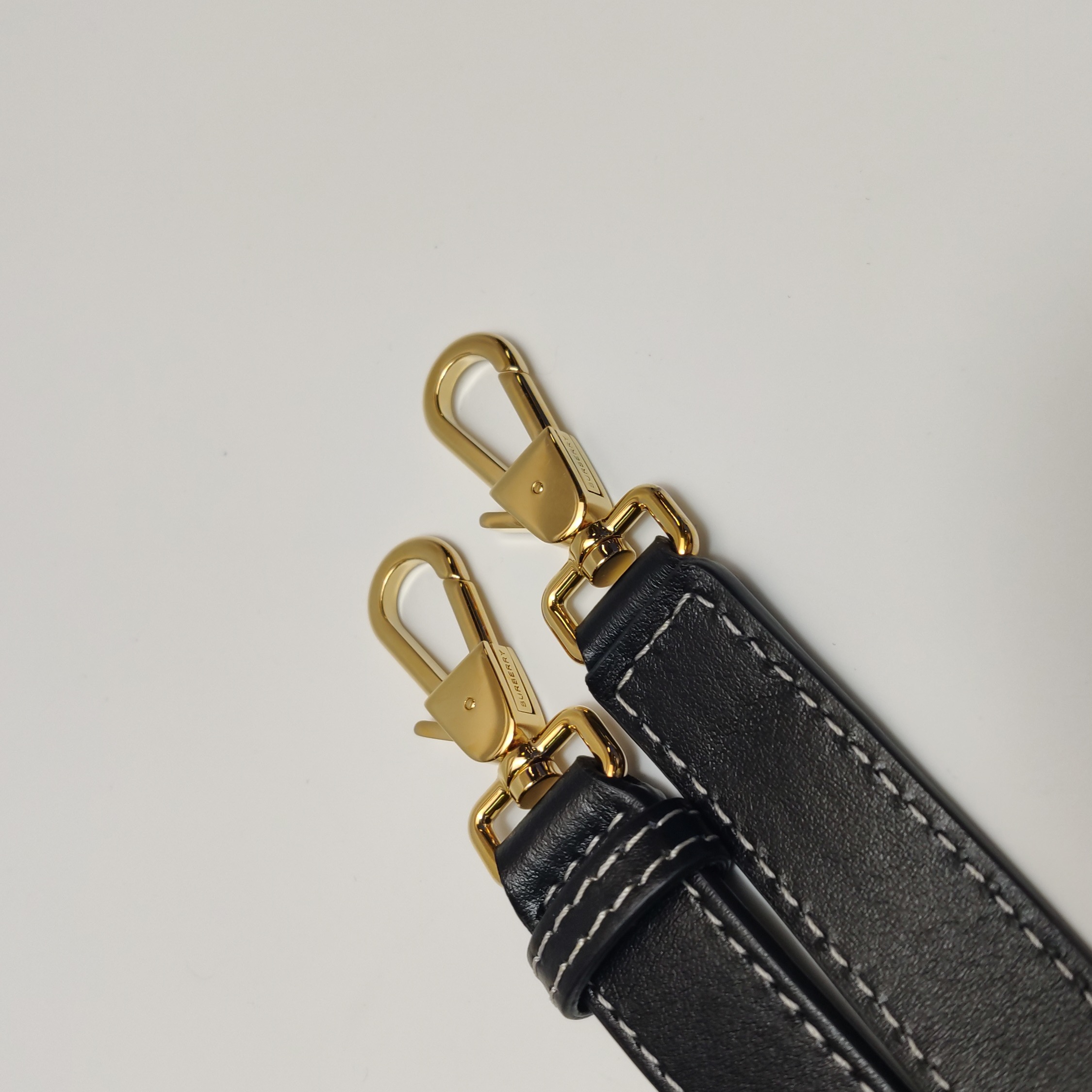 Burberry Title Two Handle Tote Leather with Vintage Check Canvas Small — photo 15 of 16