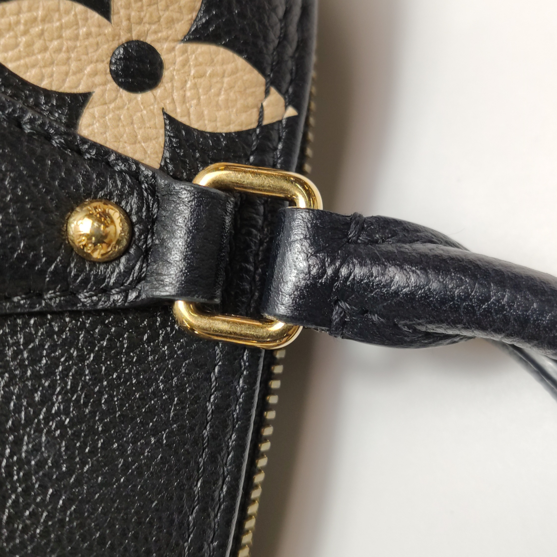 Louis Vuitton Papillon Handbag Bicolor Monogram Empreinte Giant BB