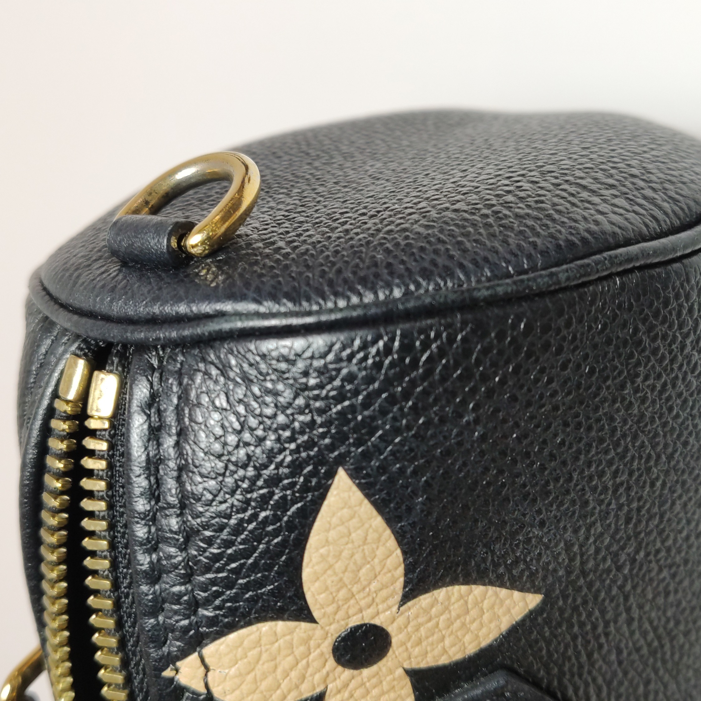 Louis Vuitton Papillon Handbag Bicolor Monogram Empreinte Giant BB