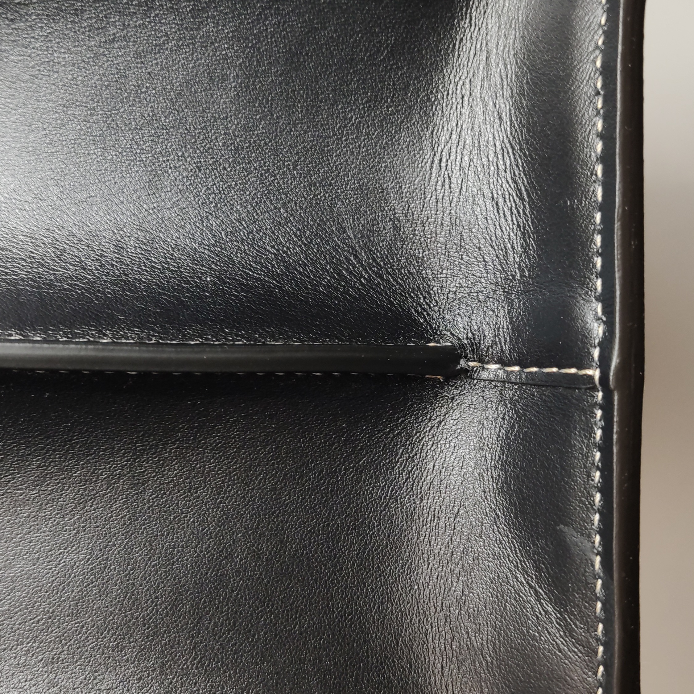 Burberry Title Two Handle Tote Leather with Vintage Check Canvas Small — photo 14 of 16