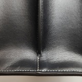 Burberry Title Two Handle Tote Leather with Vintage Check Canvas Small — thumbnail 14