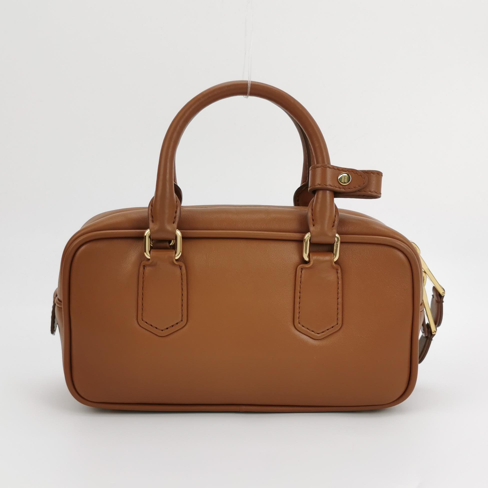 Miu Miu Arcadie Top Handle Bag Leather Large — photo 5 of 25