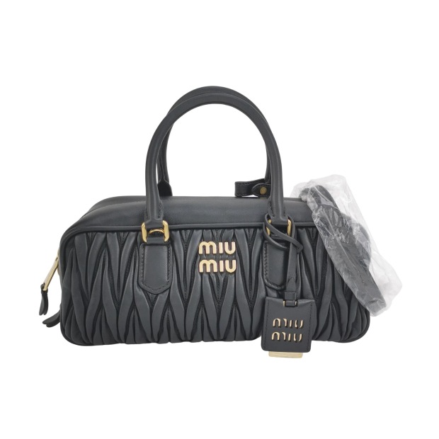 Miu Miu Arcadie Top Handle Bag Matelasse Leather Large — pre-owned, Vierlot